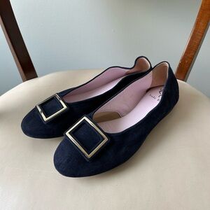 Sole Bliss navy blue flats